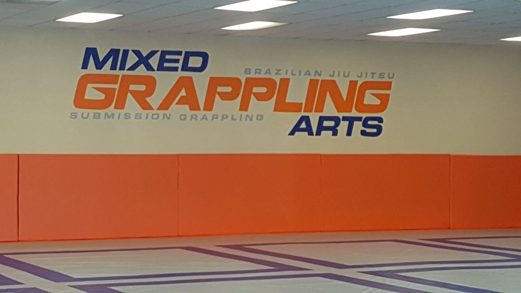 Mural for Grappling Arts, Sacramento, CA